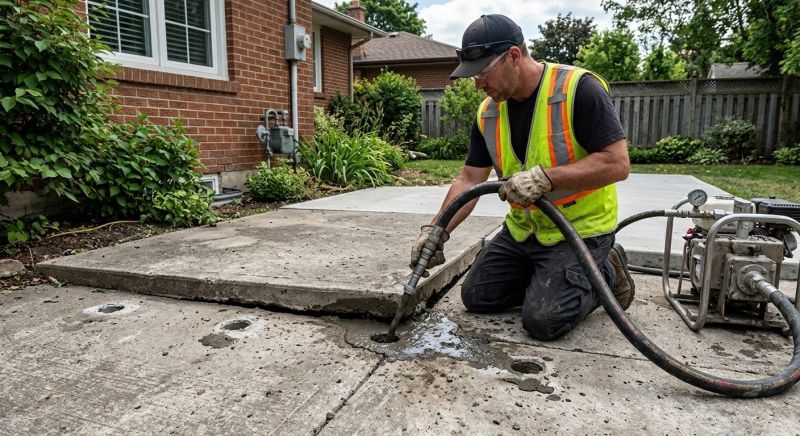 Concrete Slab Jacking in Miami Dade County, FL