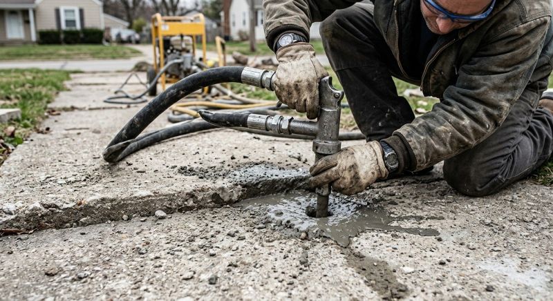 Concrete Slab Jacking in Miami Dade County, FL